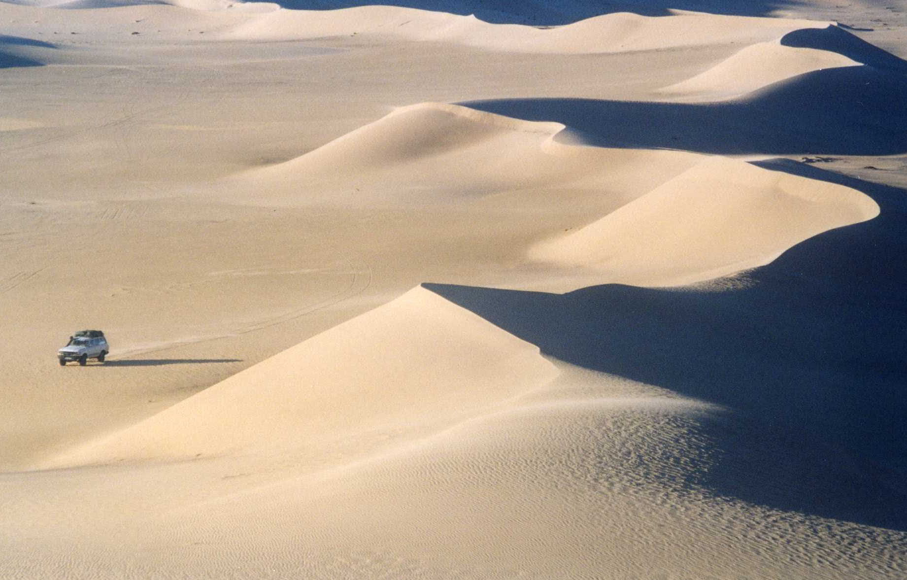 dune del deserto algerino presso Janet